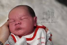 This is my version of the sweet dainty little Olivia Rose by Monica Kaye❤️  this sweet baby girl is approximately 18 inches, full arms and whole legs.  Such a sweet relaxed face