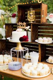 Emily And William S Seattle Backyard Wedding Wedding Dessert Table Backyard Wedding Backyard Wedding Bar