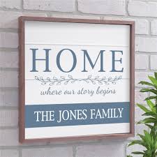 Download all 39469 exclusive cut files with the craft subscription. Personalized Home Where Our Story Begins Wall Decor Giftsforyounow