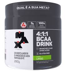BCAA DRINK 4:1:1 280G LIMÃO MAX TITANIUM