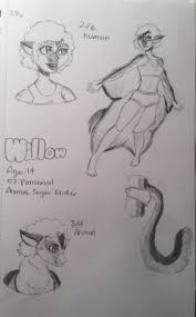 Sugar Glider Willow 11 Class But Trash Art Book