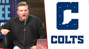 Indianapolis colts logo in.png format with a transparent background. Pat Mcafee Reacts To The Colts New Logo Youtube