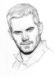 Landscape drawing for beginners with pencil sketching and. Artstation Paul Walker Alexander Donchenko Pencil Sketch Portrait Portrait Sketches Sketch Portrait