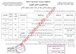 إعلان عن توظيف بالمعهد الوطني المتخصص في التكوين المهني عبد القادر متوك الحراش بالجزائر العاصمة map chart line chart