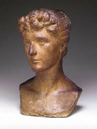 Study for Diana, bust of Davida Johnson Clark by Augustus Saint-Gaudens