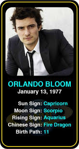 Celeb Capricorn Birthdays Orlando Blooms Astrology Info