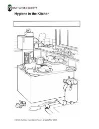 Hygiene In The Kitchen Worksheets Teaching Resources