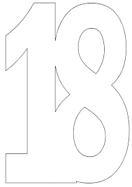 Number stencils set 1 | number. Diff Things Templates Printable Free Scrapbook Gift Printable Numbers