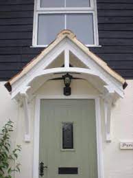 Period Timber Canopy Wooden Front Door Porch Ver120 50 Ebay Cottage Front Doors Cottage Porch House With Porch