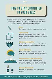 How To Stay Committed To Your Goals - Gentwenty
