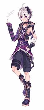 V Flowers V4 Design Why Do People Think Its A Guy When The Creator Officially Said That She Is Still A Girl Anime Anime Characters Cute Anime Boy