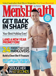 Chic Management: Nathan Waring, Mens Health January 2011 Cover