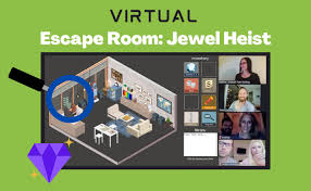 Home made escape room with puzzles (and pizza!): Virtual Escape Room Activity Outback Team Building Training