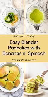Blender Banana Spinach Pancakes Recipe Healthy Baby Food Baby Food Recipes Healthy Kid Friendly Meals