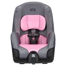 Evenflo Tribute Lx Convertible Car Seat Pink Ice Car Seats Convertible Baby Car Seats