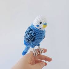 사랑앵무 Crochet Crochetdoll Amigurumi Knitting Handmade Hobby Cute Parrot Parakeet Instarcrochet あみぐるみ オウム 뜨개질 코바늘 잉꼬 앵무새 뜨개질 인형 앵무새