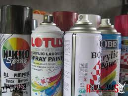 Nikko Spray Paint Colors