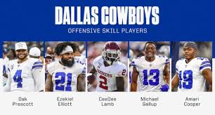 2020 nfl scores & schedule. The Projected Weapons For The Dallas Cowboys In 2020 Goodness Me Cowboys