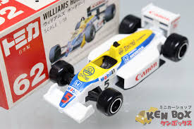 TOMICA トミカ 62 WILLIAMS HONDA ウィリアムズホンダ F-1(ゼッケン5) Canon キャノン 日本製・MADE IN  JAPAN 自動車