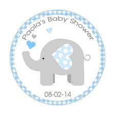 Printable Elephant Baby Shower Tags Baby Elephant Stencils Printable Elephant Baby Shower Decorations Baby Shower Stickers Free Baby Shower Printables