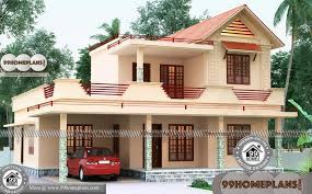 (front, rear, side, interior elevation)in other. Double Story House Front Design With 3d Front Elevation Plan With Photos