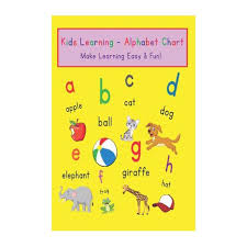 Make learning easy & fun! Kids Learning Alphabet Chart Make Learning Easy Fun Buy Online In South Africa Takealot Com