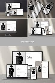 Modern Device Mockups In 2020 Social Media Template Mockup Design Mockup