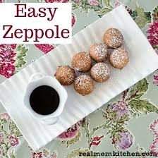 Easy Zeppole Real Mom Kitchen Dessert Recipe Easy Zeppole Recipe Zeppole Zeppoli Recipe