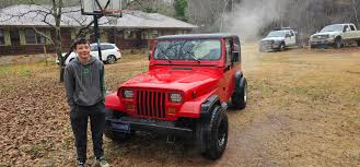 Image result for Flame Red 1995 Wrangler