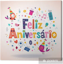About press copyright contact us creators advertise developers terms privacy policy & safety how youtube works test new features press copyright contact us creators. Leinwandbild Feliz Aniversario Portugiesisch Alles Gute Zum Geburtstag Karte Pixers Wir Leben Um Zu Verandern