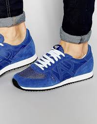 Armani jeans logo suffered most part of counterfeiting. Armani Jeans Logo Runner Sneakers 211 Asos Lookastic