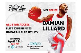 Damian lillard and recognizing the 'moment of truth' that defines dame time. Dame Time Nft Series By Damian Lillard