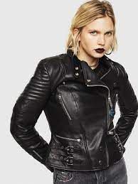 L Ige Black Leather Jacket Girl Leather Outfit Leather Jacket Black
