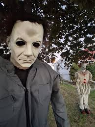 Tonight 10/19 my grandson will have his Halloween decorations up from dark  till 10. Come by and visit 🙂 He works very hard at his decorations for  people to see. We respectfully