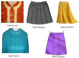 Bell shapped cuff · 4. Macam Macam Lipit Jahitan Mikirbae Com