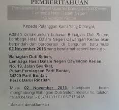 Maybe you would like to learn more about one of these? Pemberitahuan Pdt Kerian E Tanah Perak