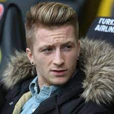 Marco reus's haircuts incorporate an undercut on either side styled with a faux hawk, slick rear, textured slick, or spiky fringe. Marco Reus Mens Haircuts Fade Haircuts For Men Comb Over Fade Haircut