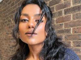 Simone Ashley's Purple Eyeshadow Is Perfect Pool Party Makeup