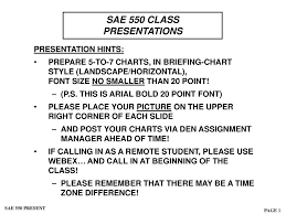 Presentation Hints Prepare 5 To 7 Charts In Briefing Chart