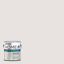Eggshell paint gets its name from the appearance of an egg. Rust Oleum Home 1 Gal Smokey White Eggshell Interior Wall Paint 367207 The Home Depot