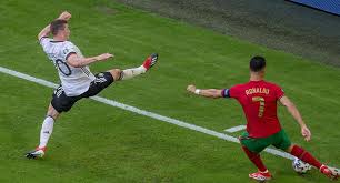 Cristiano ronaldo has become the first player to score in five different euro final robin gosens have his reaction to germany's win against portugal to euro2020.com. Hs Ffuff08evtm