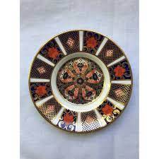 Maybe you would like to learn more about one of these? Royal Crown Derby Imari Pattern English Bone China Porcelain Saucer Chairish