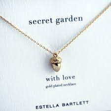 Estella Bartlett Acorn Necklace 1024x1024 Sourcelifestyle Acorn Necklace Necklace Diffuser Necklace