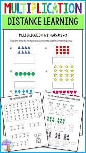 Multiplication Packet Distance Learning In 2020 Distance Learning Learning Multiplication Word Problems Task Cards