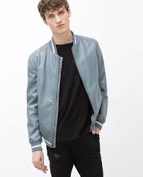 Faux Leather Bomber Jacket View All New This Week Man Collection Ss16 Faux Leather Bomber Jacket Bomber Jacket Jackets