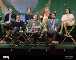 From left, Tyler Ritter, Laurie Metcalf, Will Gluck, Kelen Coleman, Mike  Sikowitz, Jack McGee, Kelen Coleman, and Brian Gallivan