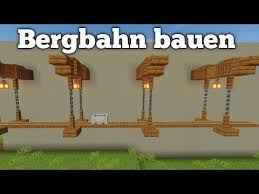Wie baut man in minecraft eine tiki bar im heutigen wie baut man was in minecraft tutorial deutsch zeige ich dir, wie du ganz schnell und einfach eine gut. Schone Bergbahn Bauen Minecraft Tutorial Youtube