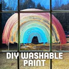 It's fun to wash off this window paint and create again and again. Activity Diy Washable Paint Easy Window Washing A Blog By Primary Primary Com