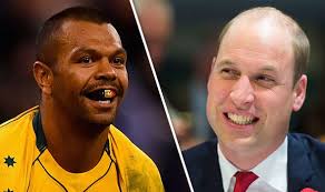 Prince William goes viral in 'photo of the year' with Australian rugby star  Kurtley Beale