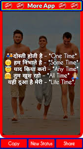 Maybe you would like to learn more about one of these? Download Yaari Dosti Status Friendship Attitude Shayari On Pc Mac With Appkiwi Apk Downloader
